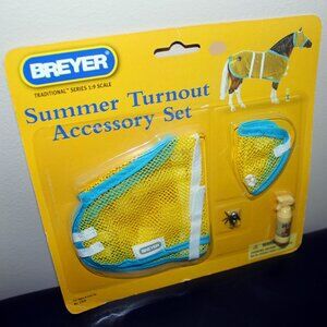 3/$118❤️BREYER Summer Turnout Accessory Set Traditional Series Fly Sheet Mask